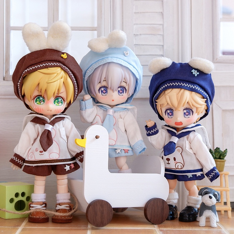 Mô Hình Nhân Vật Ymyobitsu11 1/12 BJD BODY9 OB11 Độc Đáo Sống Động