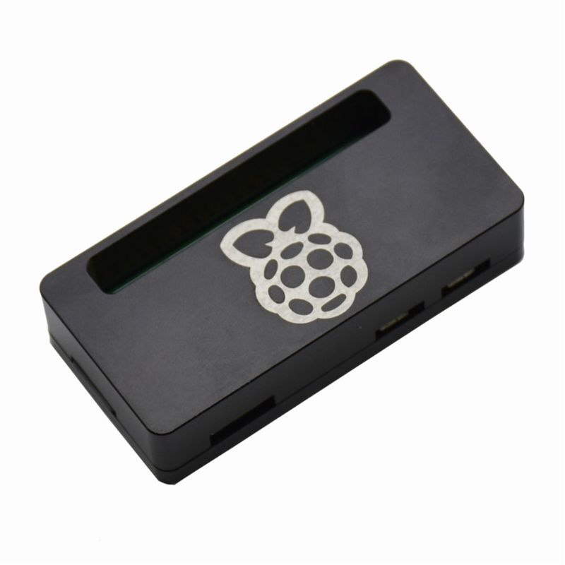 FUN 1Set Silver/Black CNC Aluminum Alloy Protective Case Metal Shell Box Enclosure for Raspberry Pi Zero Accessories Kit