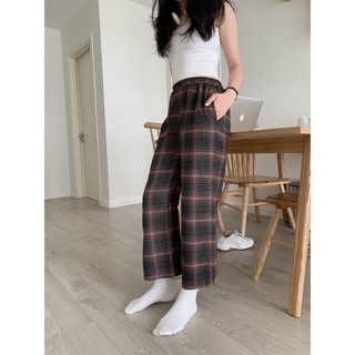 quần vải kẻ TKQ23 1994closet