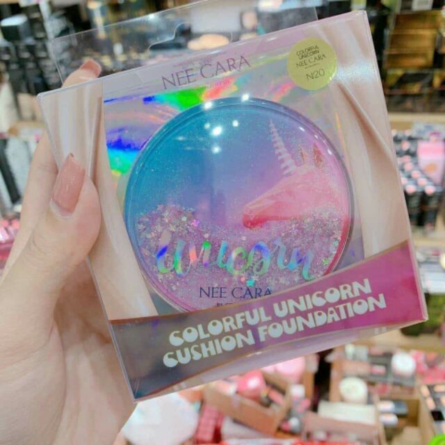 Phấn Nước Cushion Foundation NEE CARA Colorful Unicorn (Kem Nền)