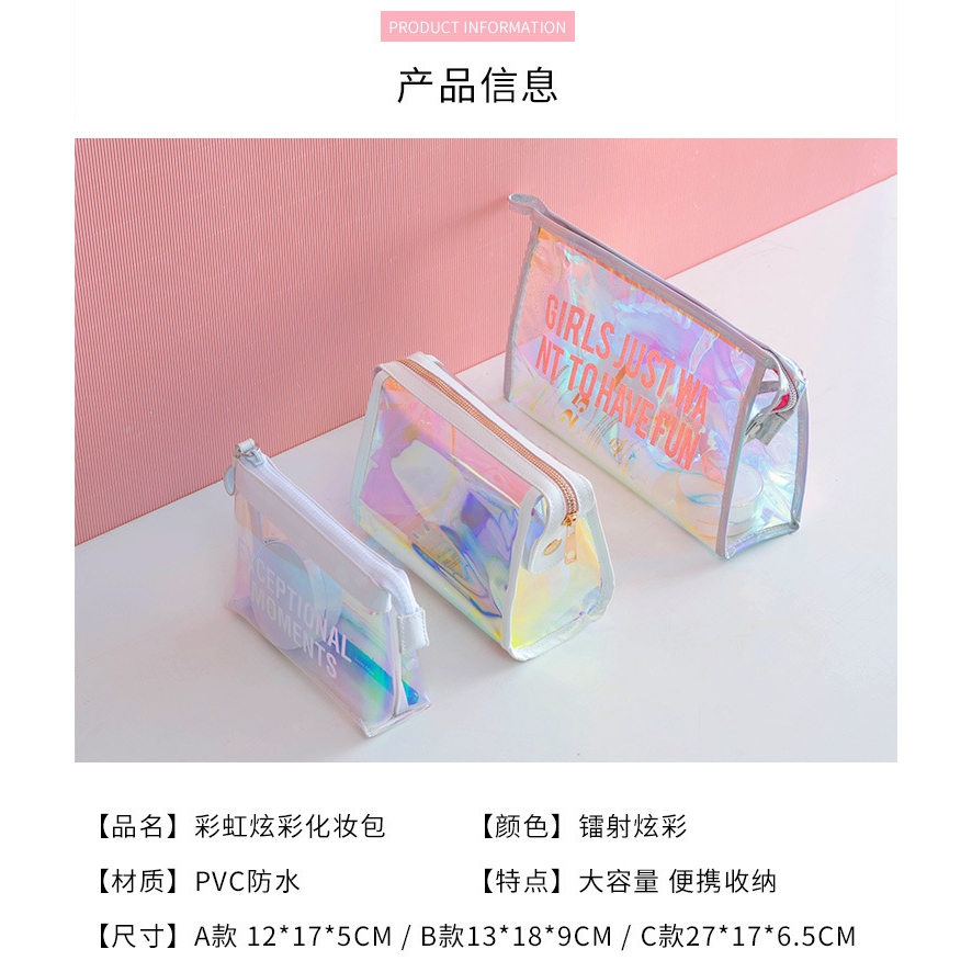 Túi đựng mỹ phẩm xách tay chống thấm nước đa năng đi du lịch