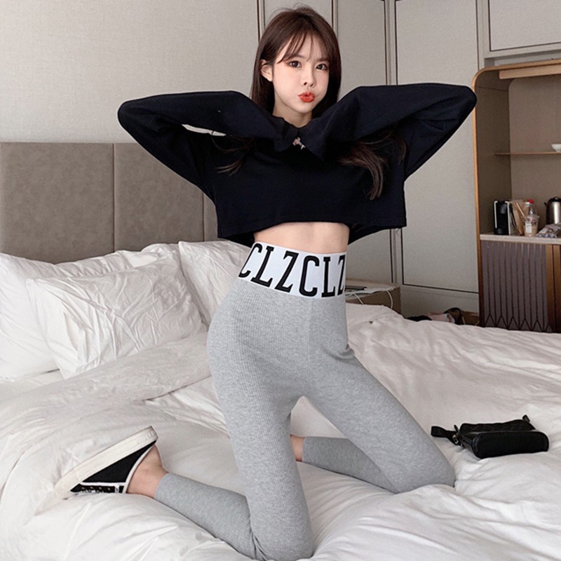 Quần legging dáng ôm co giãn tốt kiểu dáng thời trang cho nữ | BigBuy360 - bigbuy360.vn