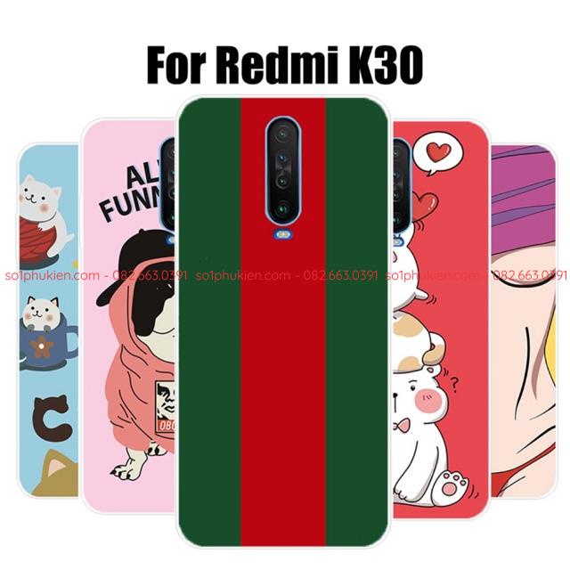 Ốp lưng Xiaomi Redmi K30 in họa tiết hoạt hình đáng yêu