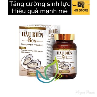 HÀU BIỂN ROX COENZYME Q10 VITAMIN E - tăng cường sinh lý nam -HỘP 30 VIÊn