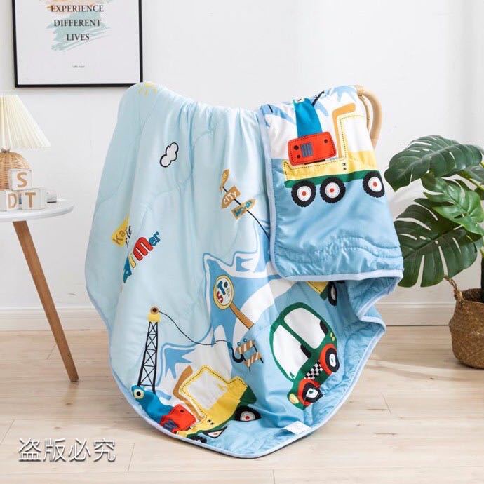 Chăn trẻ em Muji, chăn đũi cotton cực mềm mịn cho bé yêu .