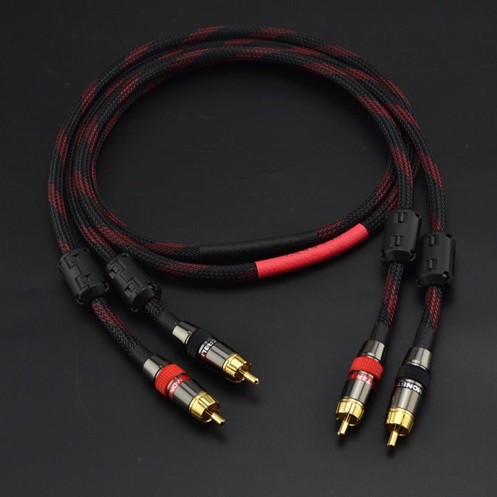 Dây tín hiệu Audio Monster standard 100 hai đầu RCA chống nhiễu 1.5m