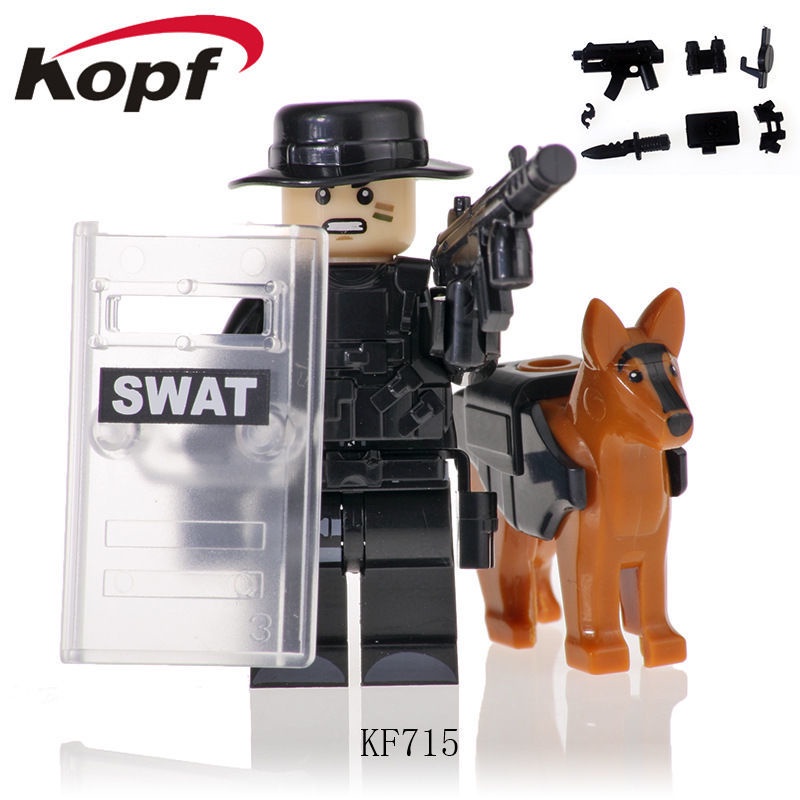 Bộ đồ chơi lego cảnh sát SWAT
