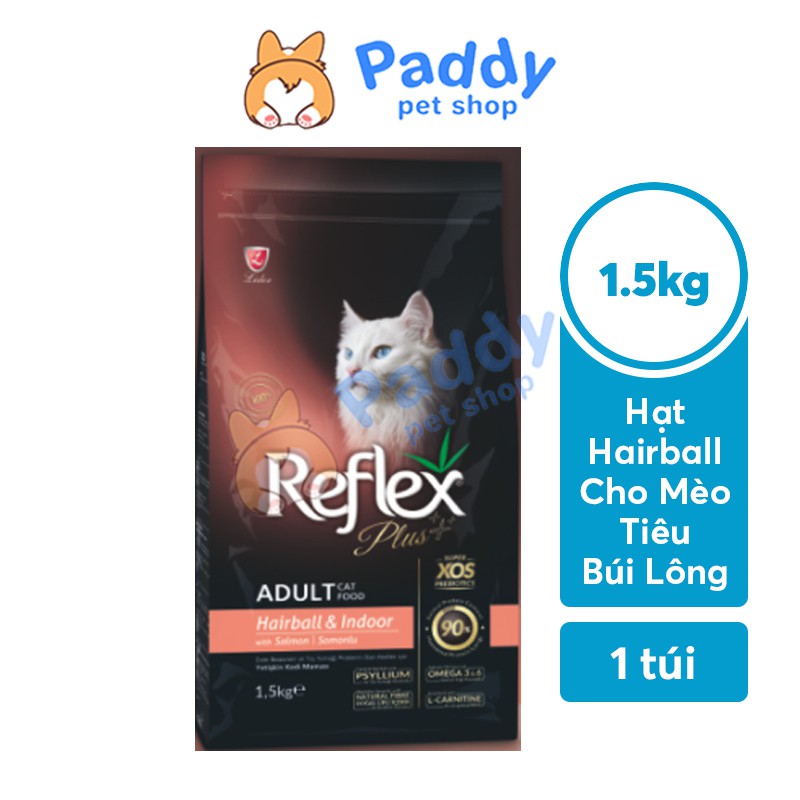 [1.5kg] Hạt Reflex Plus Cho Mèo (Nhập khẩu Thổ Nhĩ Kỳ)