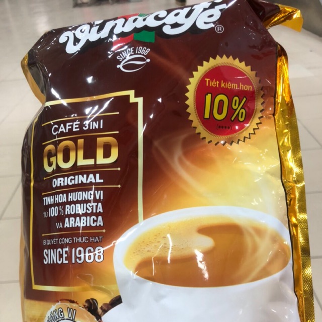 Cà phê sữa vinacafe gold Original 3 in 1 gói ( 40 gói * 20g )