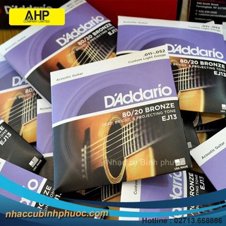 Bộ dây Đàn Guitar Acoustic - D'Addario EJ13