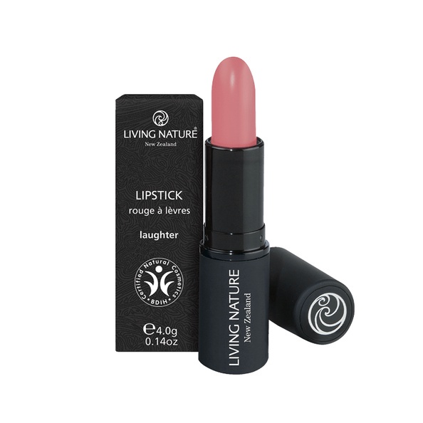 [Hỏa tốc] Son Môi Organic Màu Hồng Đào Living Nature Lipstick Laughter 05