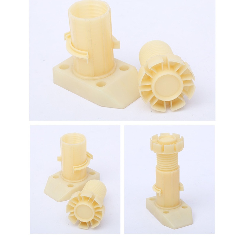 Set 4 Chân Đỡ Bàn / Tủ / Tivi / Nội Thất Góc Phải Linh Hoạt