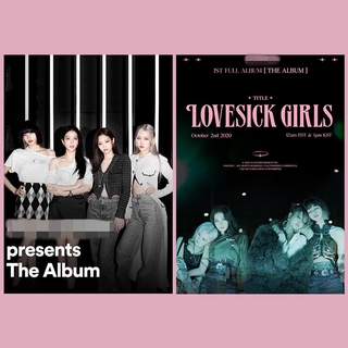 Bộ Poster Dán Tường Hình Nhóm Nhạc Blackpink