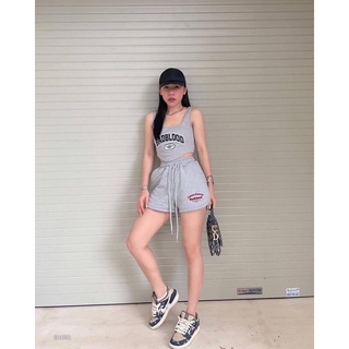 SET ÁO CROPTOP BA LỖ KÈM SHORT