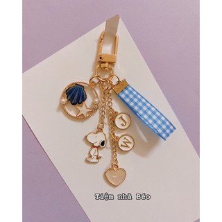 Keyring gắn charm theo yêu cầu