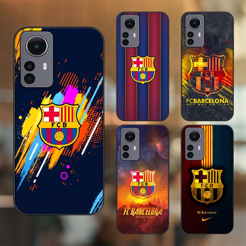 Ốp lưng Xiaomi 12 viền đen in hình Barcelona Barca