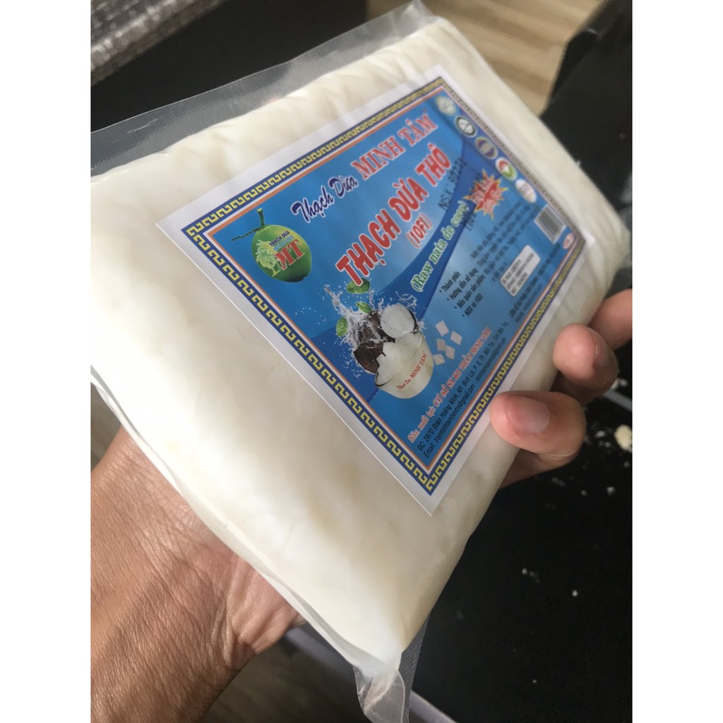 500g Gam Thạch dừa thô Minh Tâm Tặng kèm hương