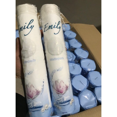 Bông tẩy trang Emily Đức 120 miếng