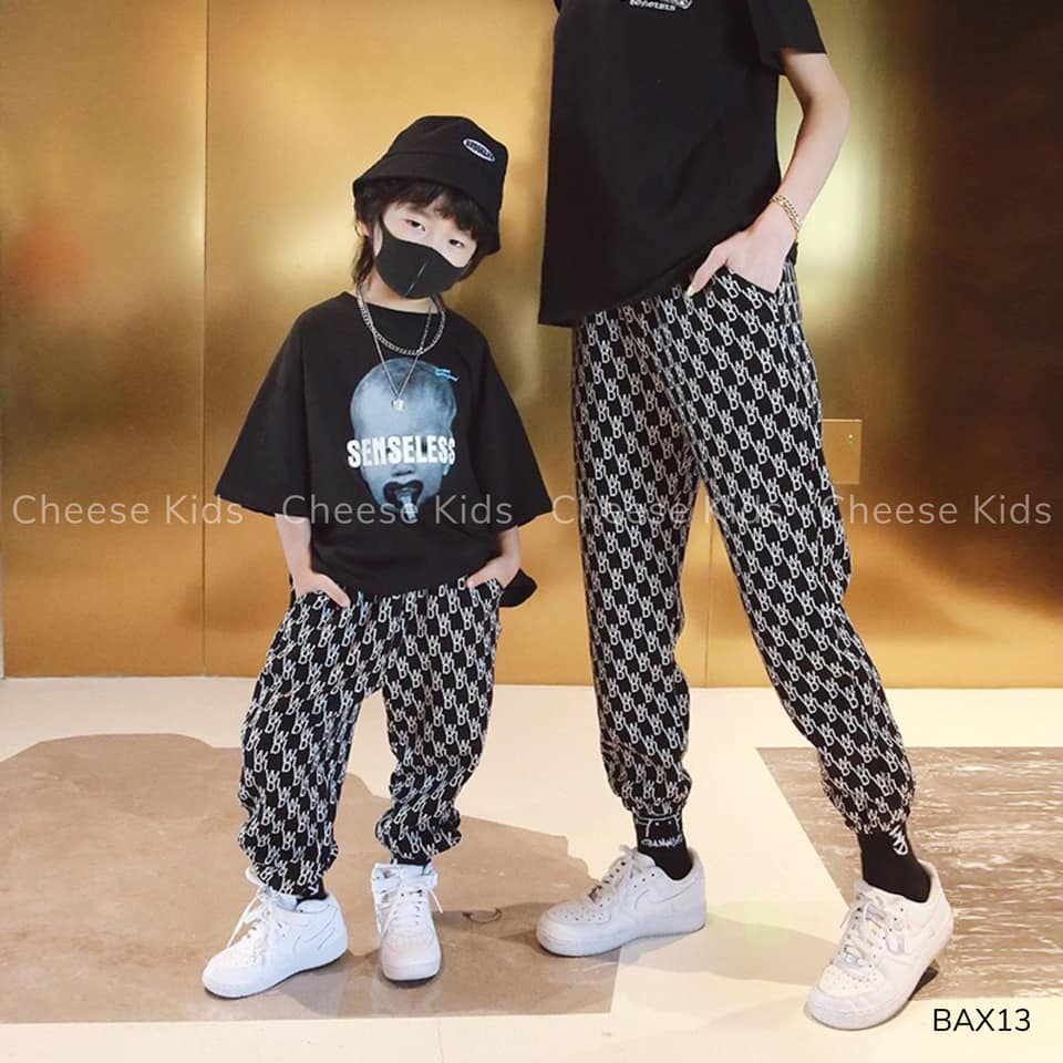 Áo thun unisex bé trai bé gái, áo phông trẻ em cheesekids 15 - 23 kg