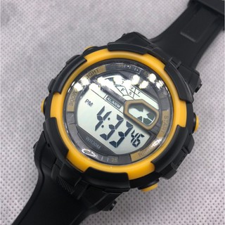 Đồng Hồ Thể Thao Nam Nữ Học Sinh Mingrui Chính Hãng Mặt Tròn 38mm Dây Cao Su Chống Va Đập Chống Nước