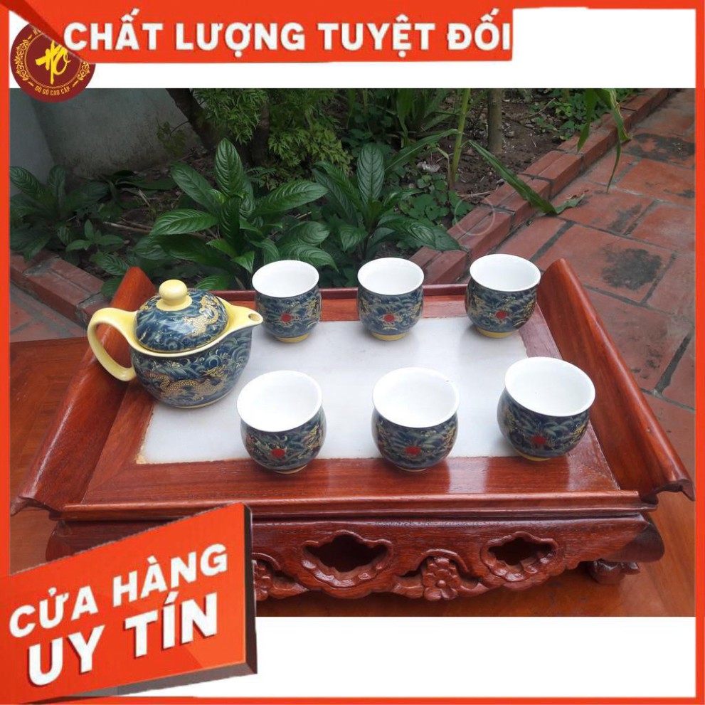 [ HÀNG NHẬP KHẨU ] Bộ ấm chén Long Quy Phú Quý cao cấp - BẢO HÀNH 1 ĐỔI 1 - UY TÍN CHẤT LƯỢNG