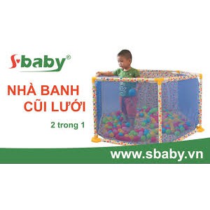 (A)NHÀ BANH CŨI LƯỚI 2 TRONG 1 SBABY