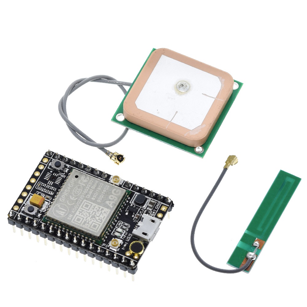 Bảng Mạch Phát Triển GPRS GSM A9G Pudding / GPRS GSM + GPS A9G SMS Cho Đồng Hồ Thông Minh AT FZ3022 FZ3023