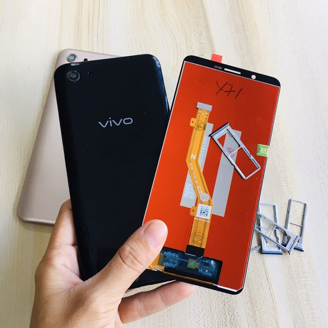 Combo Bộ Vỏ Sườn + Màn Hình Vivo Y71 Zin Hàng Cao Cấp (Tặng khay Sim)