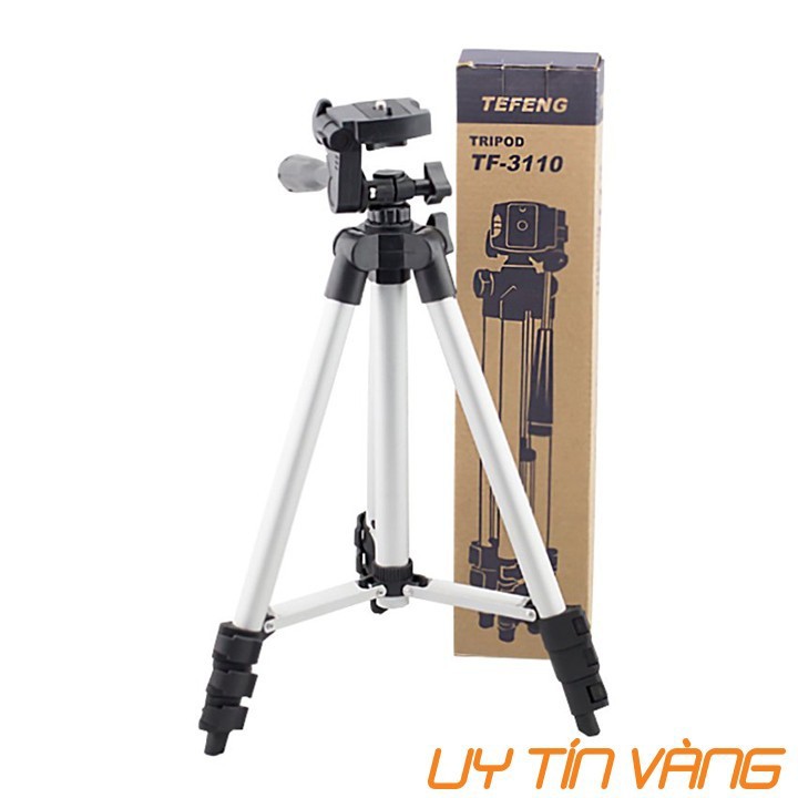 Combo 3 món chân đế chụp hình Tripod TF-3110+kẹp điện thoại + chân 288 tiện dụng