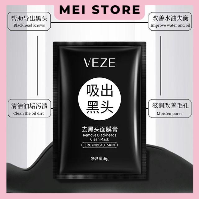 Miếng Gel Lột Mụn Mũi VEZE Remove Blackheads Clean Mash 6g