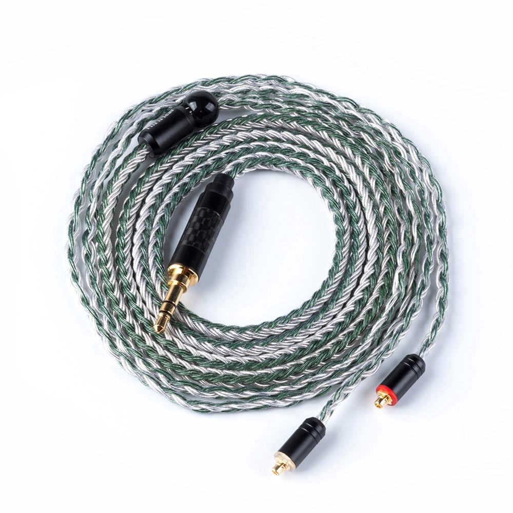 HiFiHear 16 Core Silver Plated Balanced Cable 2.5/3.5/4.4MM With MMCX/2pin/QDC Connector For ZST ZS3 AS10 ZSN PRO CCA