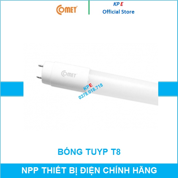 BÓNG ĐÈN ĐIỆN LED TUBE TUÝP 0.6 0,6 1.2 1,2 M MÉT 0.6M 0,6M 1.2M 1,2M 9W 12W 18W 24W COMET - KPE ELE