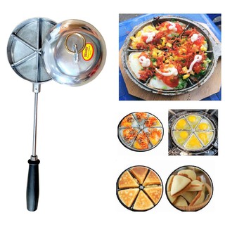 Khuôn Làm Bánh Trái Sáng Trứng Cút Nướng Nắp Có Khoen Cầm Chống Nóng Dragon