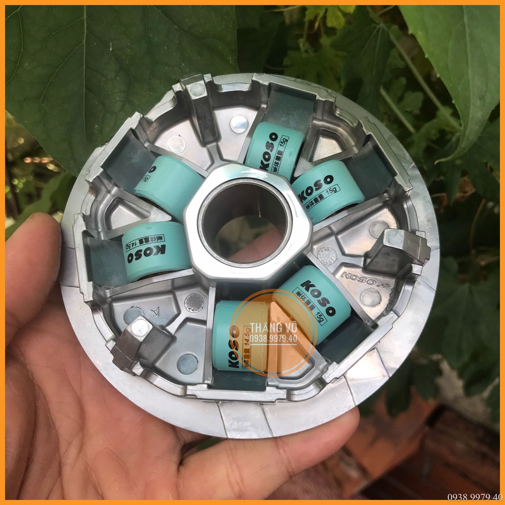 Nồi trước Vario, Nồi Koso Vario 125/150 tặng lò xo trụ 1500rpm nồi Koso Vario đồ chơi Vario SHVN Airblade Shmode