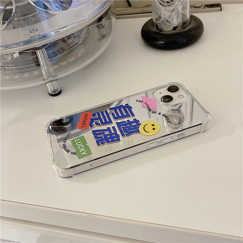 Ốp Điện Thoại Mặt Gương Phù Hợp Cho iphone 13Promax 12 xs/7/8/Pro/Max/Mini