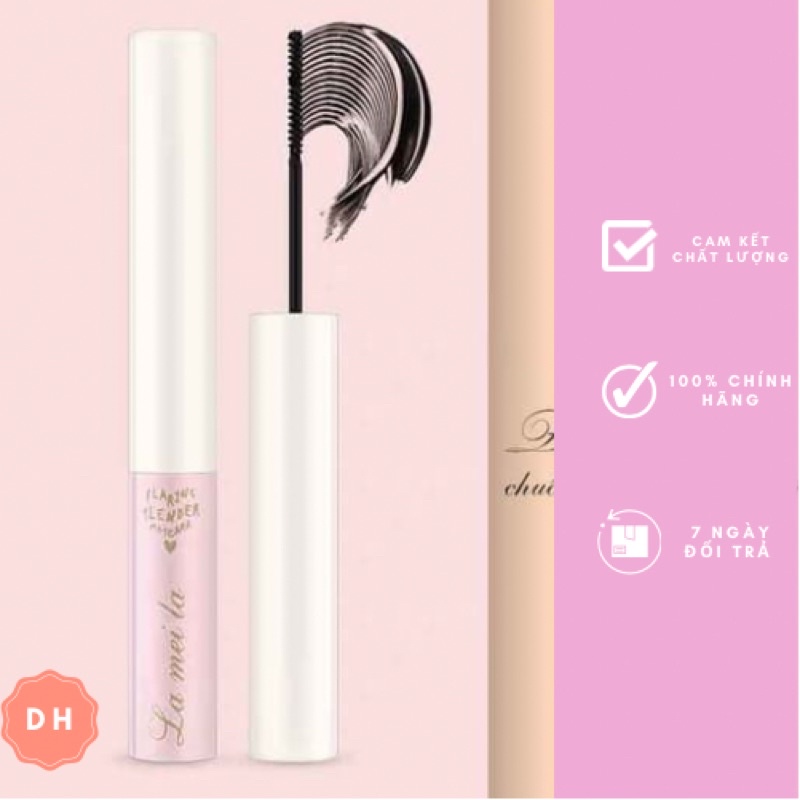 Chuốt mi Lamela sợi mảnh sợi cong dài tự nhiên - Chuốt mi nội địa Trung hot trend