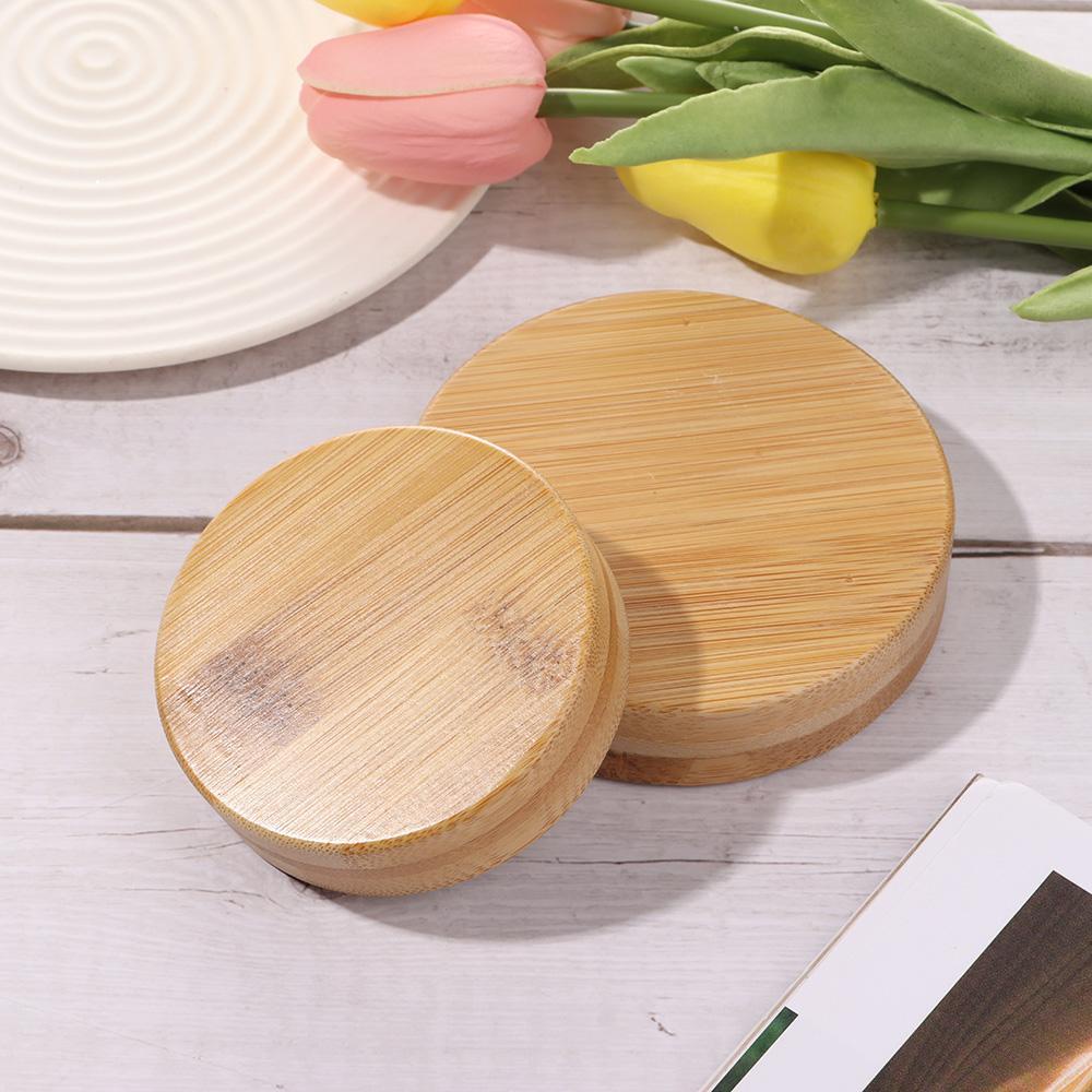 Nắp Đậy Hũ Đựng Thực Phẩm Bằng Gỗ Có Thể Tái Sử Dụng Ốp