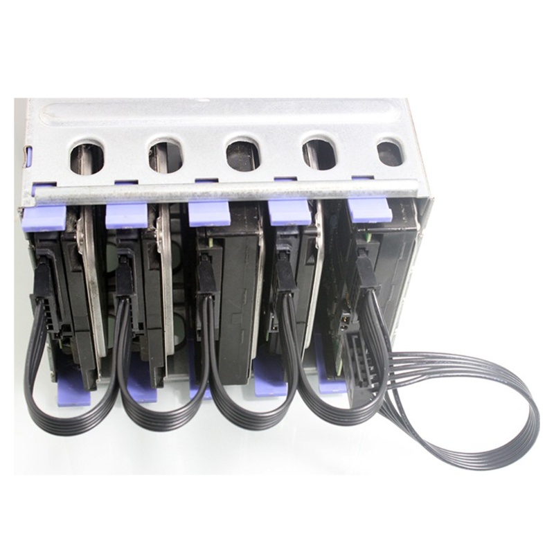 Cáp chia SATA từ 1 sang 5 15 pin