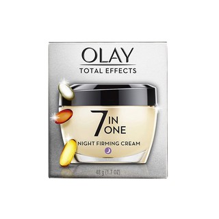 [Hàng Mỹ] Kem dưỡng ban đêm chống lại 7 dấu hiệu lão hóa Olay Total Effect Night Firming Cream (48g)