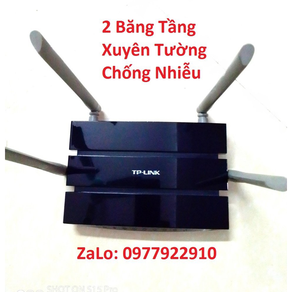 Bộ phát wifi TPlink 4 râu _ 5Ghz Xuyên tầng, Xuyên tường, Chống nhiễu | BigBuy360 - bigbuy360.vn