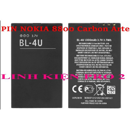 PIN NOKIA  8800 Carbon Arte