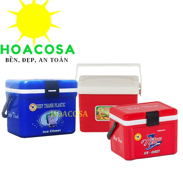 Thùng đá mini loại 5 lít (5L), 6 Lít (6L), 8 lít (8L)- nhỏ, gọn, tiện lợi- Đồ Gia Dụng Hoacosa