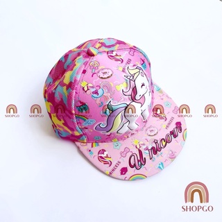 Mũ lưỡi trai bé gái kỳ lân unicorn 3d xuất dư - shopgo