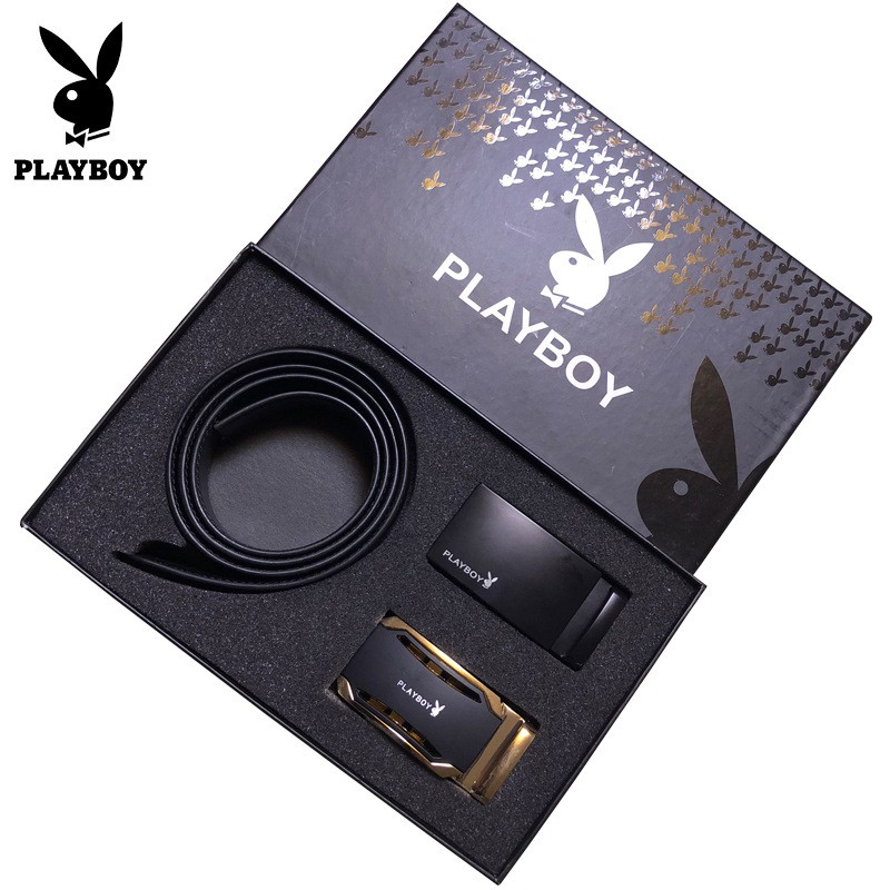 Bộ dây nịt nam 2 bút nịt  Playboy