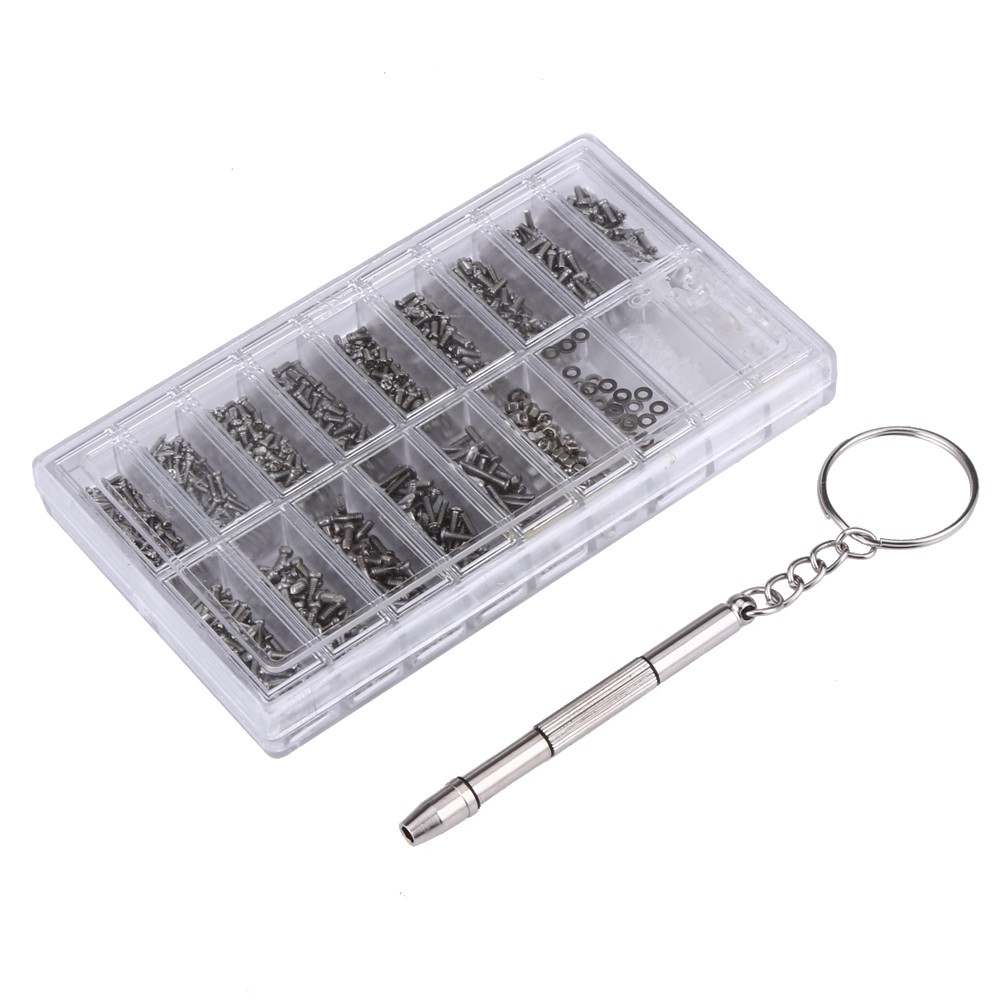 DECEBLE 1000pcs/set Micro Glasses Sunglass Watch Spectacles Phone Tablet Screws ❤B3