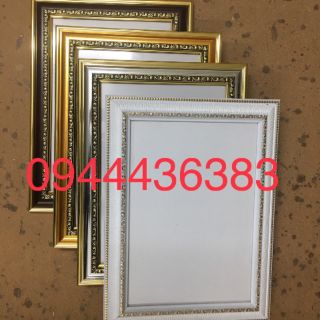 8 khung ảnh A3 mặt mika + 20 đinh 3 chân