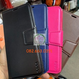 Bao da Vsmart Joy 4 chất da siêu sang trọng, đẹp, bền, có ngăn đựng thẻ tiện lợi