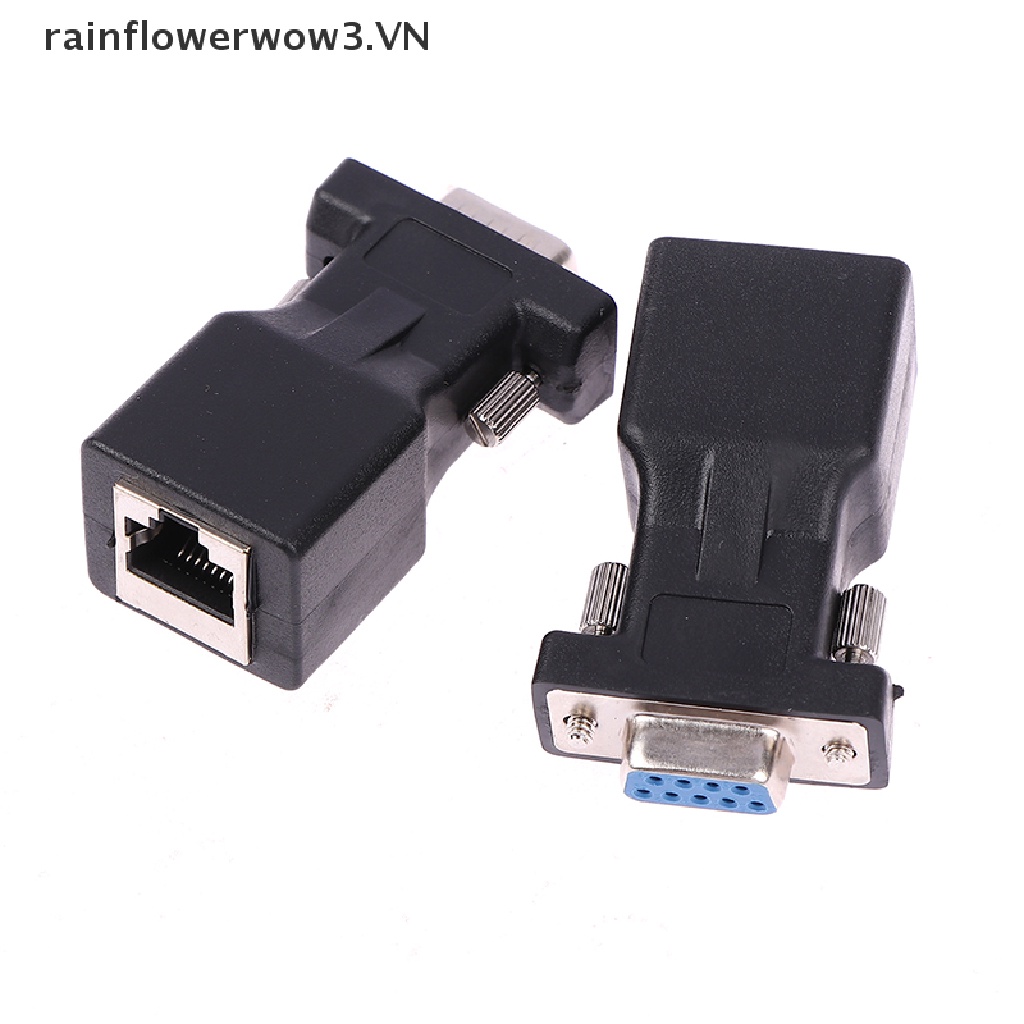1 Đầu Chuyển Đổi DB9 RS232 Male / Female Sang RJ45 Female Chuyên Dụng