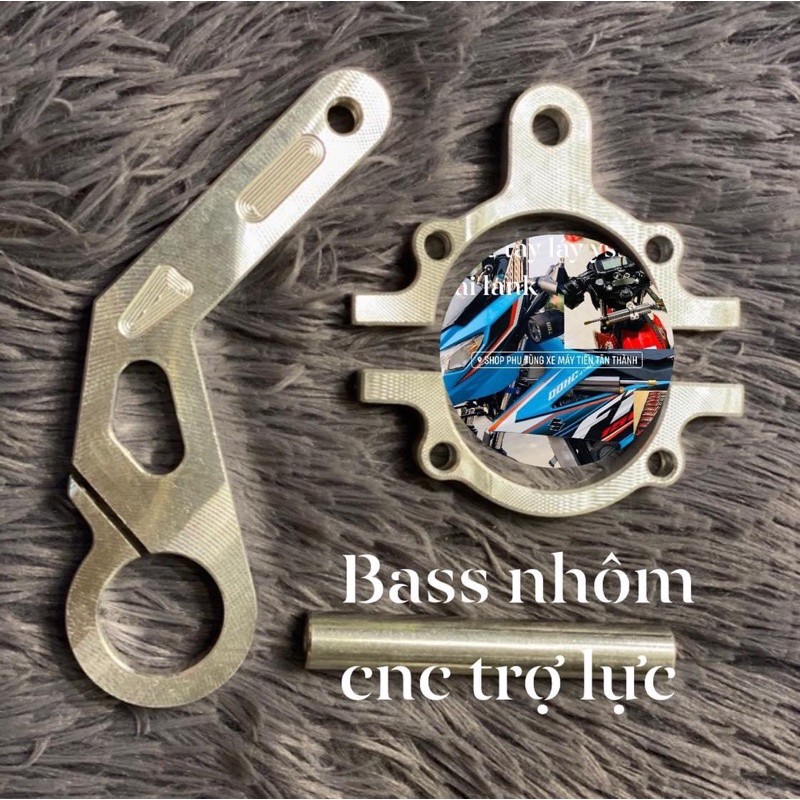 bát pát nhôm pass cnc trợ lực cổ  / sườn  xe wave dream sonic raider fi exciter yamaha honda