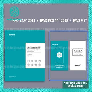 Kính cường lực Nillkin Amazing H+ Pro cho Ipad Mini 4/5, Air/Air2/9.7(2017-2018), 10.2’ 10.5’ 11’ và 12.9’ ❤